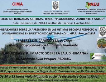 Ciclo de Jornadas Abiertas: "Plaguicidas, ambiente y salud".