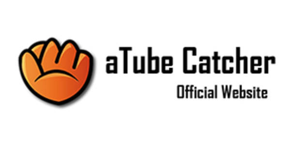 Logo del programa Atube Catcher. Simbolizado con un guante de baseball.