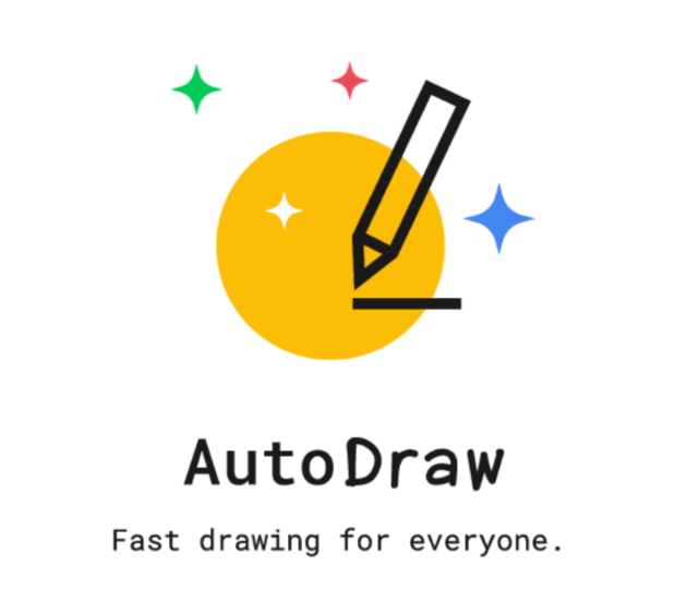 Logo de sitio web "auto draw"