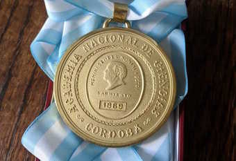 Medalla recibida por  Christian Schmiegelow