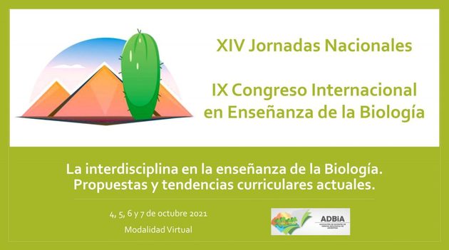 flyer del congreso ADBiA 2021