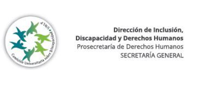 logo de la direccion de discapacidad y derechos humanos de la UNLP