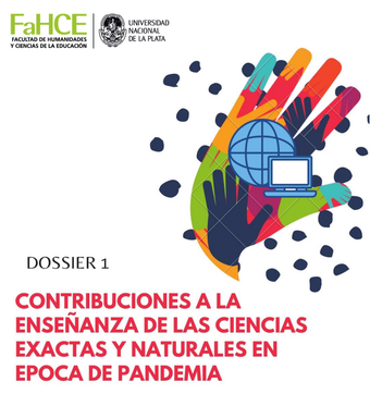 portada del dossier elaborado por el Laboratorio de Investigación e Innovación en Educación en Ciencias Exactas y Naturales sobre actividades desarrolladas durante el ASPO por covid 19