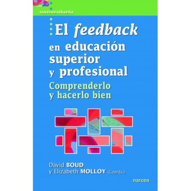 Tapa de libro "El feedback en Educación superior y profesional - Comprenderlo y hacerlo bien"