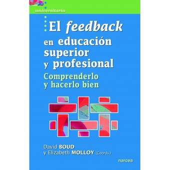 Tapa de libro "El feedback en Educación superior y profesional - Comprenderlo y hacerlo bien"