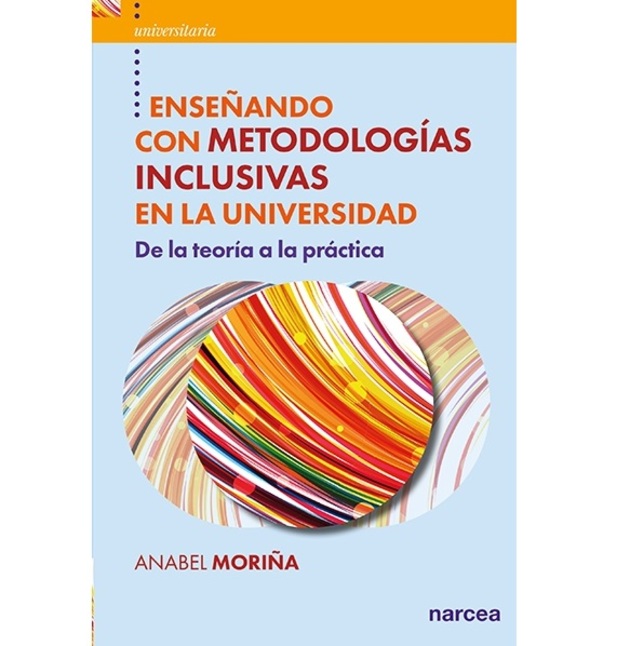 Portada del libro "Enseñando con metodologías inclusivas en la Universidad. De la teoría a la práctica"