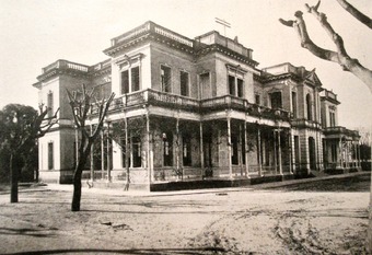 Facultad de Química y Farmacia-UNLP, vista del edificio de 1923
