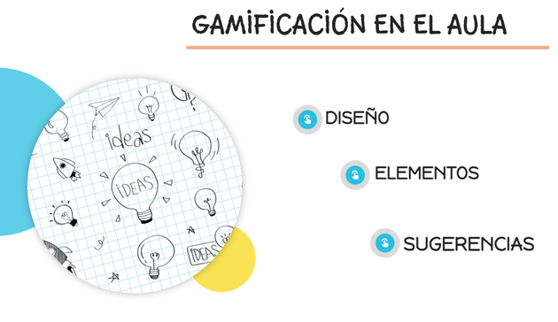 captura de pantalla de presentación interactiva sobre "gamificación en el aula"