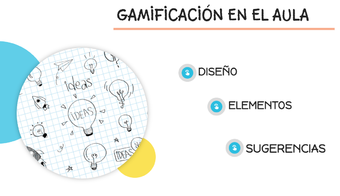 captura de pantalla de presentación interactiva sobre "gamificación en el aula"