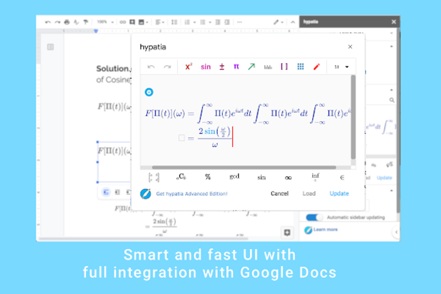 captura de pantalla de extensión "hypatia create" de google slides