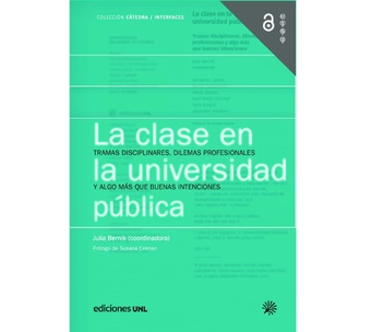 Portada del libro "La clase en la universidad pública"