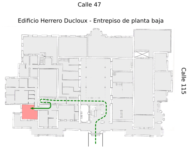 Mapa | Ubicación Secretaría de Ciencia y Técnica