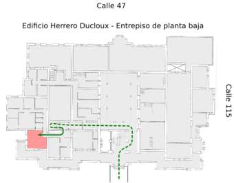 Mapa | Ubicación Secretaría de Ciencia y Técnica