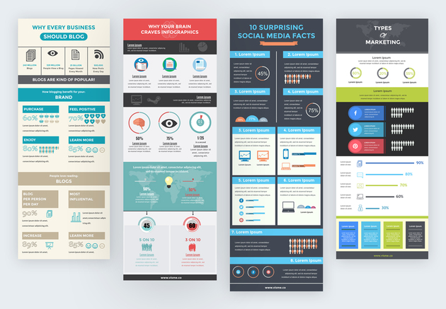 captura de pantalla de entorno de pictochart. se ven miniaturas de distintos proyectos (infografías, flyers)