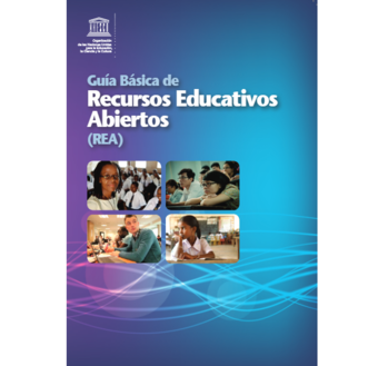 Tapa de libro de Recursos Educativos Abiertos de la UNESCO
