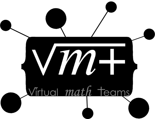 logo del programa VMT. Un rectangulo negro con los bordes redondeados. Se forma la sigla VMT con el símbolo de una raíz, una m y un signo más.